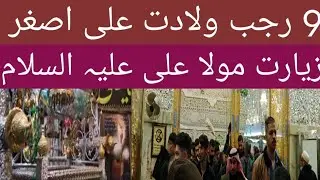 shab E wiladat Ali Asghar zirat mola Ali as/Shia official
