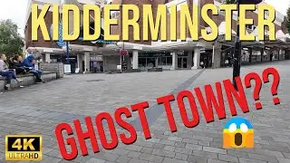 Kidderminster - City Tour 2024| Walking The Streets of Kidderminster | Central Kidderminster Walk 4K