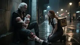 Delivery Girl Found Him Shot And Holding His Twins — Unaware He Was Famous Vampire King
