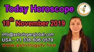 Ежедневный Гороскоп Русский 18th November 2019|индийская ведическая астрология daily horoscope