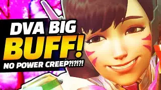 Overwatch - HUGE DVa BUFF Coming! Dev Says No POWER CREEP Problem!?