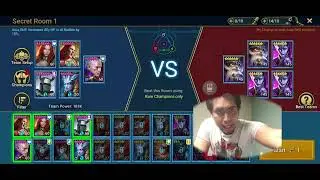 Raid F2P Low Spender Normal Secret Room 1-6 Eternal Dragon Doom Tower Team Building