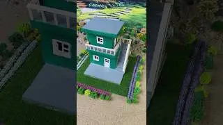 DIY miniature building #miniaturebuilding #asmrart #satisfyingvideo #asmrvideo