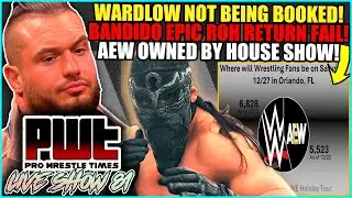 Wardlow NOT BEING BOOKED! Bandido EPIC FAIL! WWE Live Event SOLD MORE TICKETS Than AEW Worlds End!