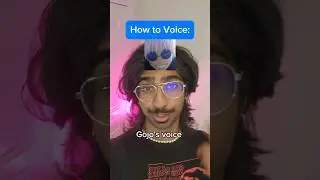 How To: Gojo JJK Voice