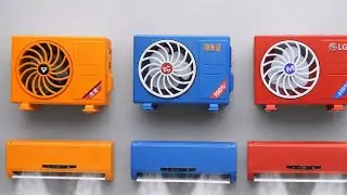 Top 3 Mini Air Conditioners Unboxing & Test! 🔥 Best Solar AC Gadgets of 2026