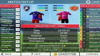FTS Mod Malaysia Tribute  2016 Finale M Cup Kelantan Vs JDT
