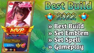 MLBB: Buffed Layla Build ! LAYLA BEST BUILD ITEM 2022 ~ LAYLA TOP 1 GLOBAL BUILD ~ LAYLA SET EMBLEM