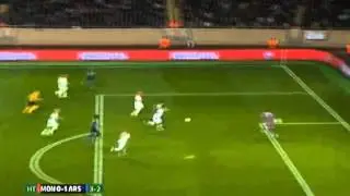 【CL2ndleg】ASモナコvsアーセナル　ジルー先制点