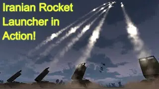 Iran Launch Multiple Rockets! | Israel vs Iran | Simulation | ArmA 3