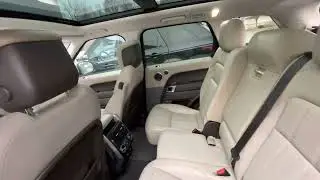 2019 range rover sport with third row detail