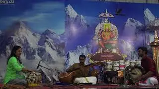 Veena  sri.Soundar Rajan,Tavil Sri Anu venugopal Tabla Retnasree iyer Thaniyavarthanam With Tavil