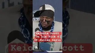 Keionte Scott on his pick 6 of Julian Sayin #keiontescott #miamihurricanesfootball