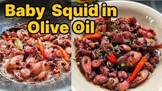 Baby Squid in Olive Oil | Tender Seafood Delicacy Packed in Rich Olive Oil