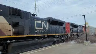 CN sd70m-2 startup