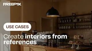 Design interiors from references with AI Assistant Workflow | Freepik Use Cases