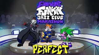 Sonic Night Funkin' - Jazz Club Marathon : VS Showcaster  - FNF Mods