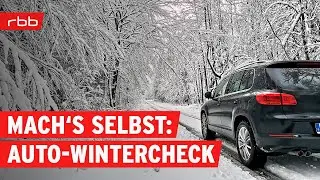 Wintercheck: Das l&auml;sst sich am Auto selber pr&uuml;fen | SUPER.MARKT