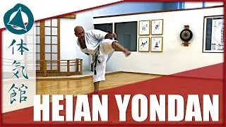 HOW TO: HEIAN YONDAN – SLOW & FAST | Shōtōkan Karate Kata by Fiore Tartaglia