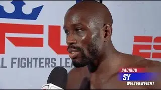 Sadibou Sy Makes A Statement to Open His 2019 PFL Season | PFL 1 2019 Post Fight Interview