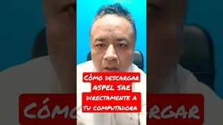 C&oacute;mo descargar ASPEL SAE directamente a tu computadora #jorgeabelgarcia #aspel #aspelsae