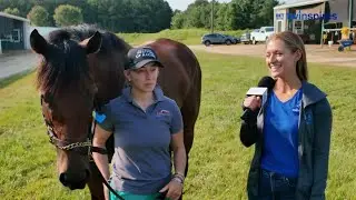 Trainer Alice Haynes on Arlington Million Contender Cairo