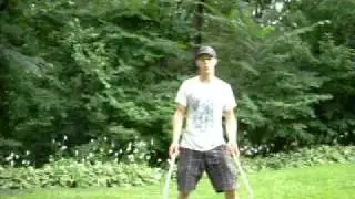 Bullwhip Cracking:  Two-handed tossing and catching