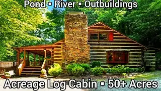 North Carolina Log Cabins For Sale | 50+ Acres | North Carolina Land For Sale | Acreage Cabins