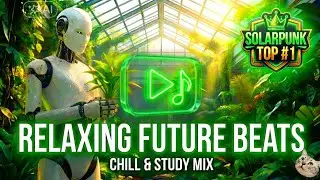FUTURISTIC Music for Study & Focus 🌌 Melodic Techno 🎧 Progressive House #chillout #relax #solarpunk