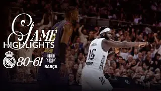 Real Madrid 80 - 61 Bar&ccedil;a | Euroleague
