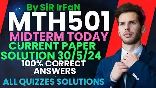 current paper midterm  mth501 |mth501 current paper 2024| Today current paper mth501