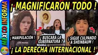 &iexcl; MAGNIFICARON LA PROTESTA ! SALEN MAS CIFRAS Y VIDEOS. FALSA GENERACI&Oacute;N Z CULPA A SHEINBAUM DE TODO