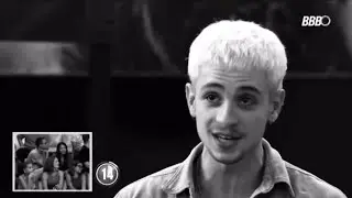 Juliano Floss tentando atacar a Marciele