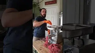 Game meat grinding tips - Never added fat ever #dialedhunter #shorts