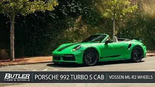 Porsche 992 911 Turbo S Cab | Vossen ML-R2 Wheels | Butler Tire