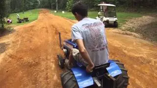 Alabama garden tractor pull 12hp light stock modified