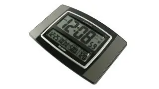 Atomic Wall Clock | SHARP-CLOCKSILVER-SPC900GM