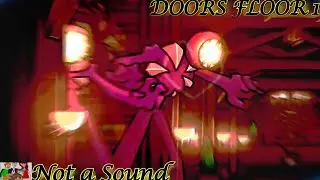 Friday Night Funkin' DOORS FLOOR 1 (#roblox #doors #fnfmod) Figure VS BF in Not a Sound