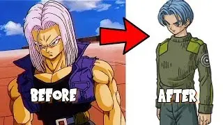 How Future Trunks' Body Changed over Years Explained!