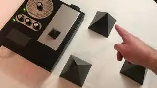 Orgonite&reg; Pyramid Set - 3 Large + 1 Small - Product Demo