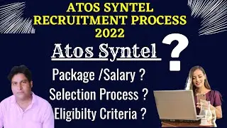 Atos Syntel |  Atos Syntel Recruitment 2022 |atos syntel recruitment process|