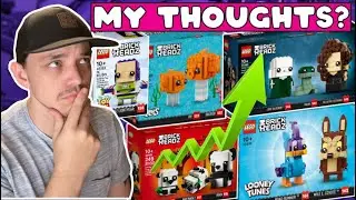 LEGO Investment Review on Retiring LEGO Brickheadz / LEGO Investing 2022 / LEGO Review Brickheadz