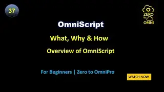 37. OmniScript в Salesforce OmniStudio | Что, почему и как с реальными примерами из отрасли