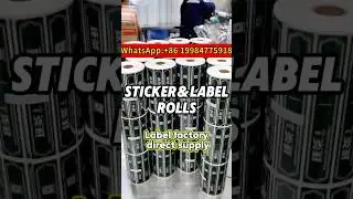 Custom labels and stickers, factory direct sales, welcome to visit our factory！ #label#customlabels