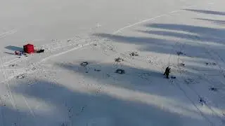 Kelly Lake by Air January 2019