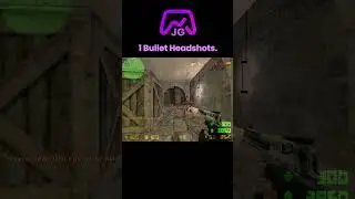 cs 1.6 1 bullet headshots #gaming #counterstrike #shorts