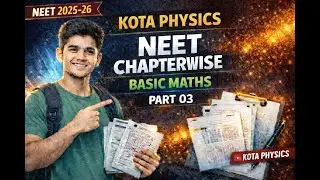 BASIC MATHS in ONE SHOT PART 03 #Last Chance to Crack NEET 2026