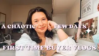 UK Exchange Day Process - Moving Vlog - First Time Buyers