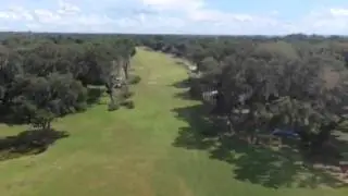 R22 Approach to grass airfield