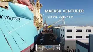 Maersk Venturer Drillship at Hidramar Group facilities